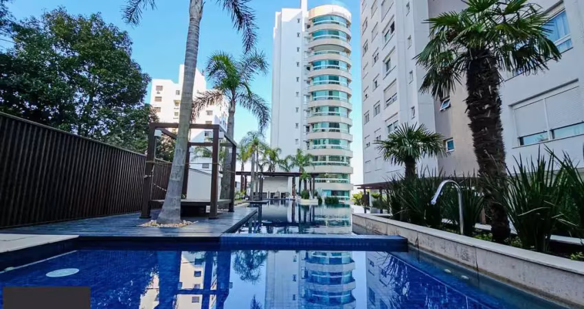 Apartamento com 202m², 3 suítes, lareira, churrasqueira, 3 vagas, infraestrutura completa, no bela vista.