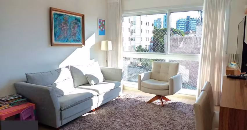 Apartamento 2 dormitórios (1 suíte), 64m², churrasqueira, vaga coberta