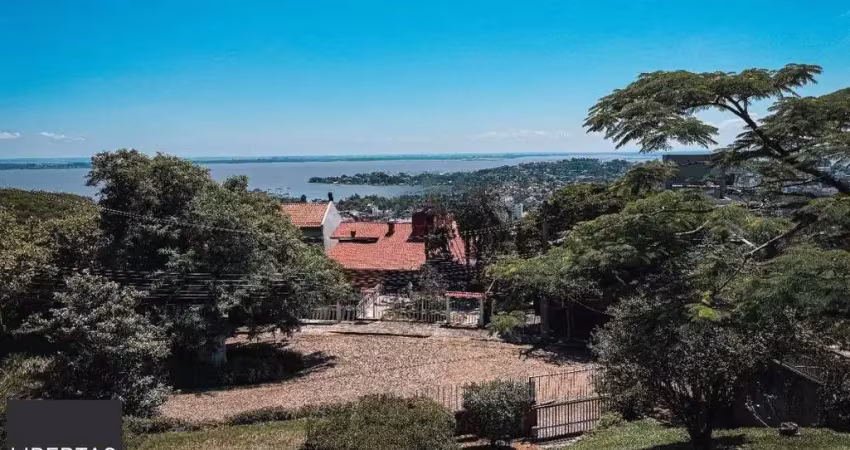 Casa bairro sétimo céu, 463m² privativos, vista privilegiada do rio guaíba em terreno de 1.423m².