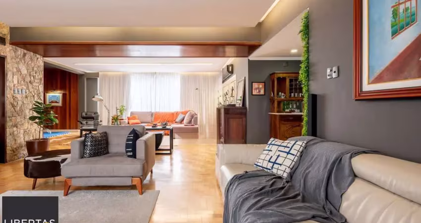 Apartamento com 295m² e 3 dormitórios, 1 suíte, 2 vagas individuais, no bairro independência
