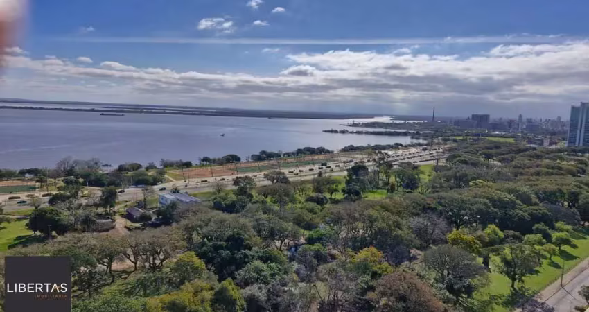 Apartamento de frente para o guaíba/parque marinha do brasil, com 3 dormitórios, 2 garagens cobertas