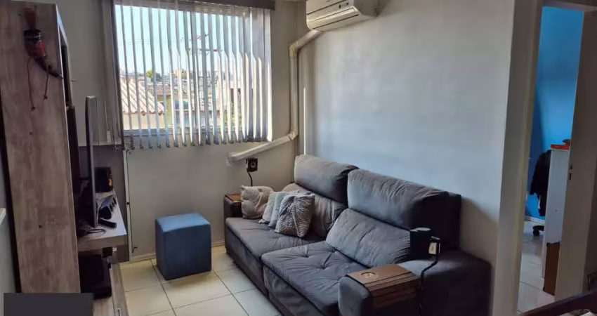 Apartamento mobiliado com 2 dormitórios e vaga de garagem