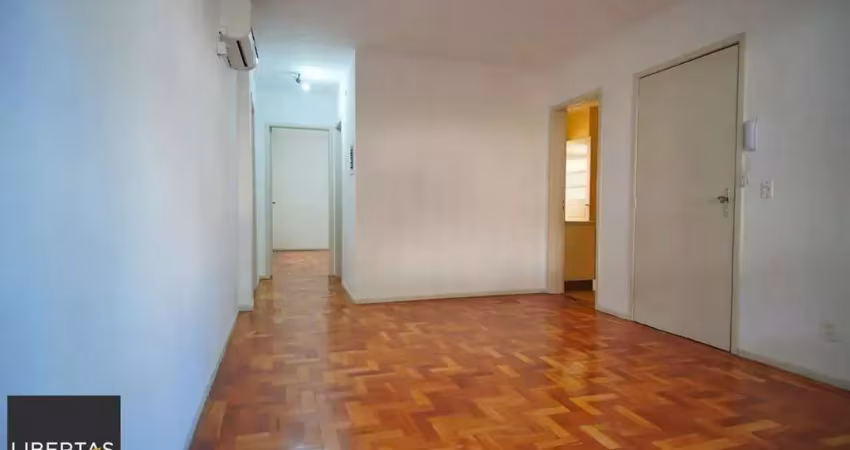 Apartamento com 70 m², 2 dormitórios, sem vaga de garagem, ótima localização no higienópolis.