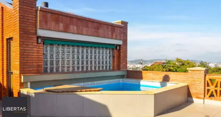 Casa em condomínio fechado com 3 quartos para alugar na Avenida Jacuí, 978, Cristal, Porto Alegre