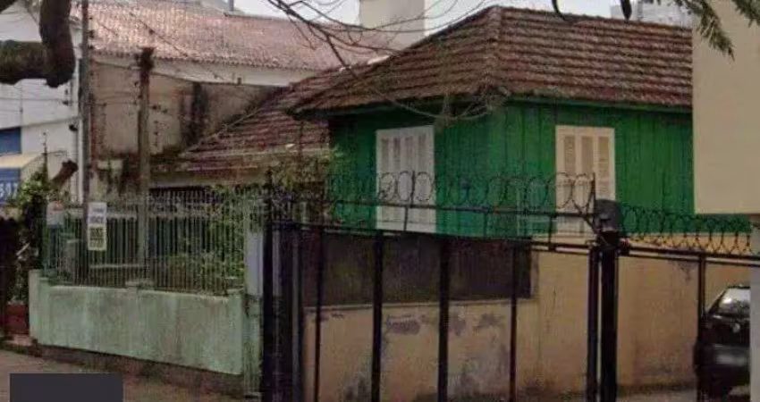 Vende-se casa de madeira, com dois dormitórios, banheiro, sala e cozinha. localização privilegiada no bairro jardim botânico. área do terreno com 6,6mx44m.