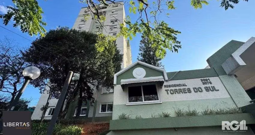 Apartamento 3 dormitórios de frente - 1 vaga garagem - ed. com elevador.