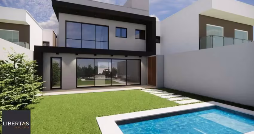 Casa de condomínio em construção com 3 suítes na hipica em porto alegre