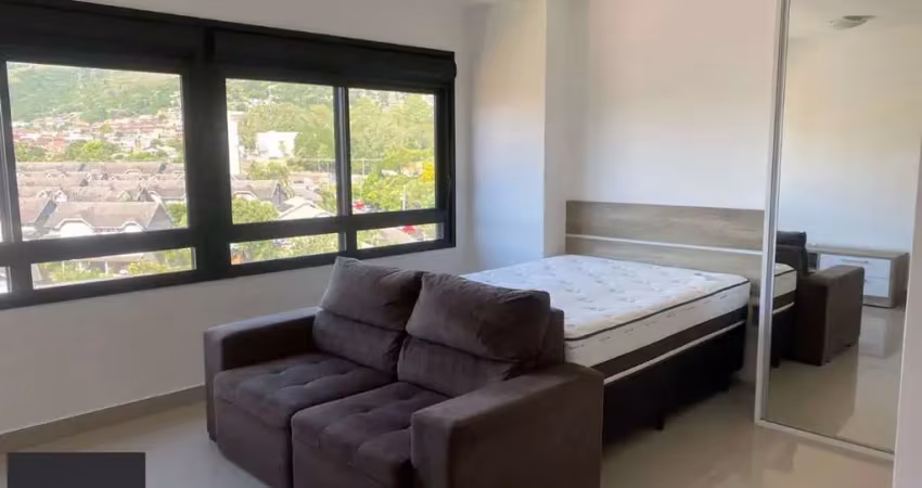 Flat com 1 quarto à venda na Avenida Ipiranga, 8484, Jardim Botânico, Porto Alegre