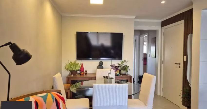 Apartamento de dois dormitórios e uma vaga de garagem no bairro santana