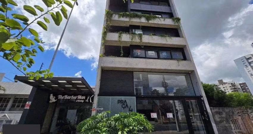 Cobertura duplex com 1 dormitório e vaga de garagem
