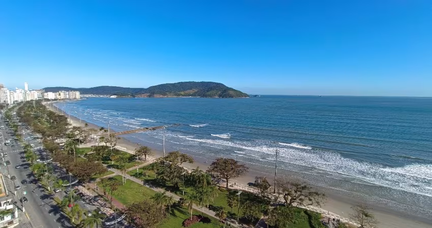 EXCLUSIVO FRENTE TOTAL PARA O MAR EM ANDAR ALTO NO EMBARÉ!