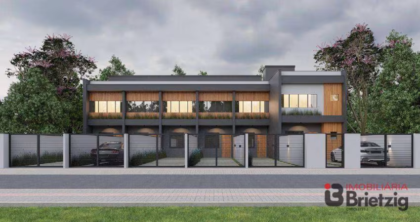 Casa com 2 dormitórios à venda, 64 m² por R$ 369.000,00 - Jardim Iririú - Joinville/SC