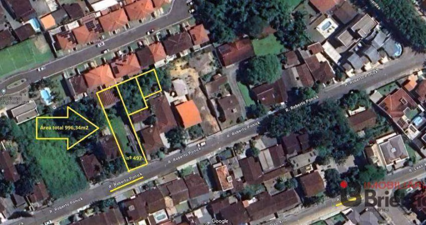 Terreno à venda, 996 m² por R$ 650.000,00 - Bom Retiro - Joinville/SC
