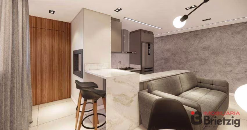 Apartamento com 2 suítes à venda, 74 m² por R$ 551.766 - Costa e Silva - Joinville/SC