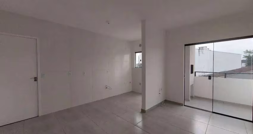 Apartamento com 2 dormitórios para alugar, 55 m² por r$ 1.500 + taxas/mês - comasa - joinville/sc