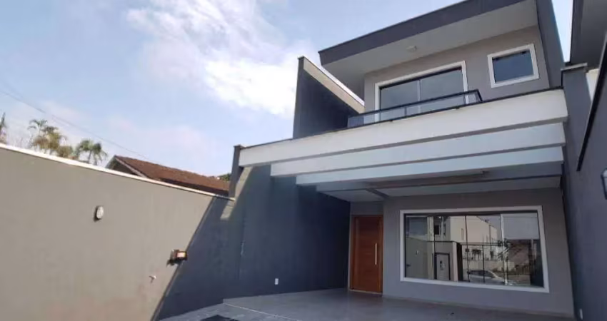 Casa com 3 dormitórios para alugar, 131 m² por r$ 3.800 + taxas/mês - bom retiro - joinville/sc