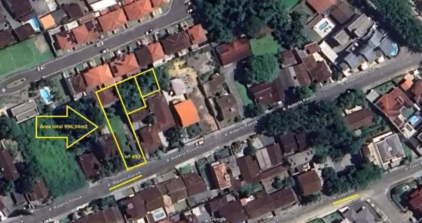 Terreno à venda, 996 m² por r$ 560.000,00 - bom retiro - joinville/sc