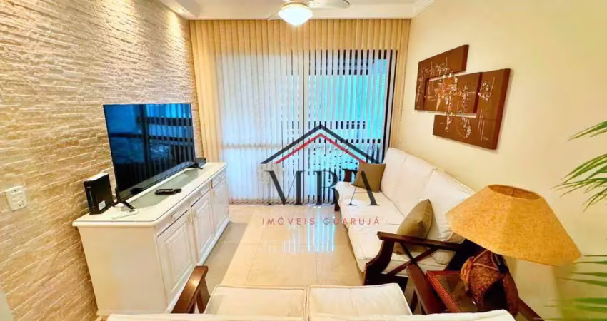 Locação anual frente mar - apartamento com 3 dormitórios para alugar, 94 m² por r$ 7.000/mês - praia das astúrias - guarujá/sp