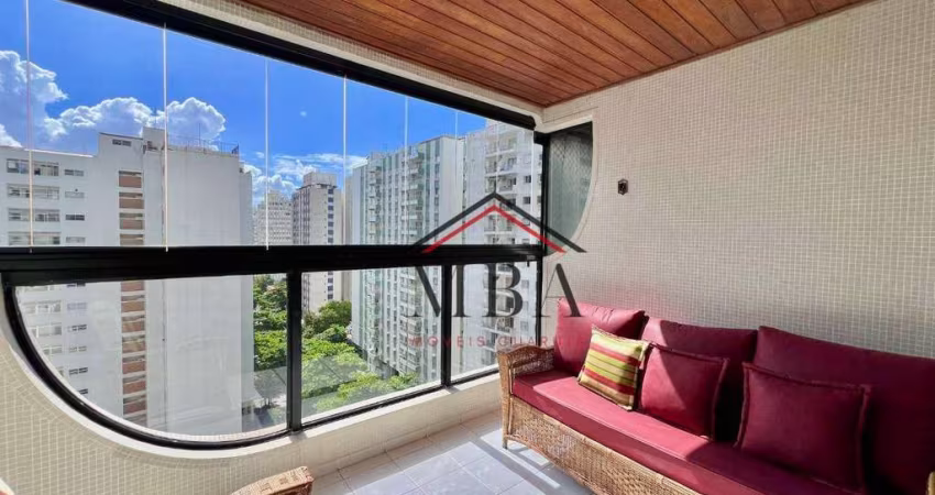 LOCAÇÃO ANUAL - Apartamento com 2 dormitórios para alugar, 104 m² por R$ 4.500/mês - Praia das Pitangueiras - Guarujá/SP