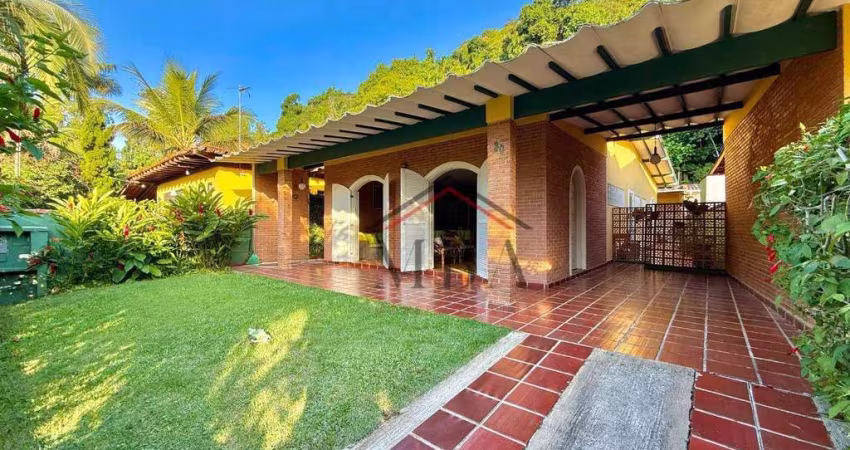 LOCAÇÃO ANUAL - Casa com 3 dormitórios para alugar, 200 m² por R$ 4.500/mês - Jardim Albamar - Guarujá/SP