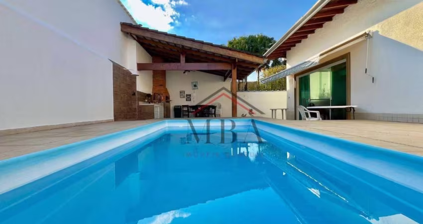 LOCAÇÃO ANUAL - Casa com 3 dormitórios para alugar, 175 m² por R$ 5.500/mês - Jardim Albamar - Guarujá/SP