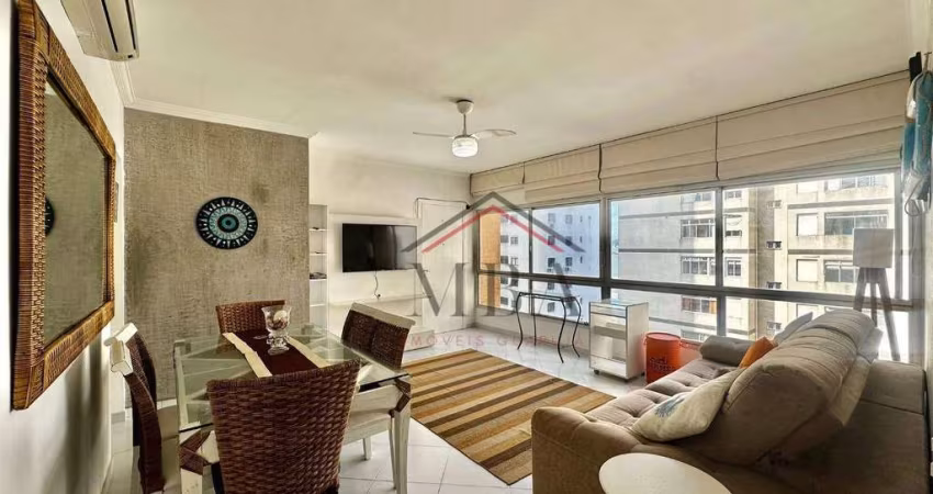 LOCAÇÃO ANUAL - Apartamento com 3 dormitórios para alugar, 95 m² por R$ 4.800/mês - Praia das Astúrias - Guarujá/SP