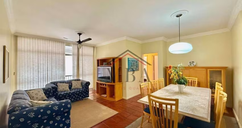 LOCAÇÃO ANUAL - Apartamento com 2 dormitórios para alugar, 100 m² por R$ 4.000/mês - Praia das Pitangueiras - Guarujá/SP
