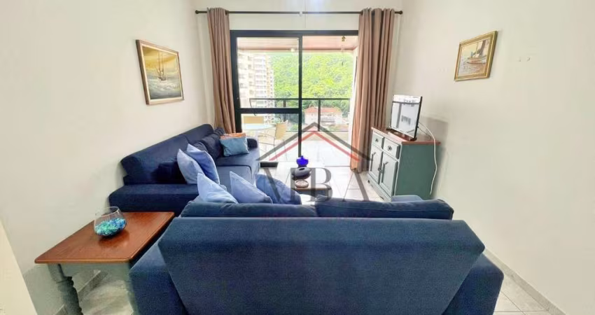 LOCAÇÃO ANUAL - Apartamento com 2 dormitórios para alugar, 110 m² por R$ 4.800/mês - Praia das Pitangueiras - Guarujá/SP