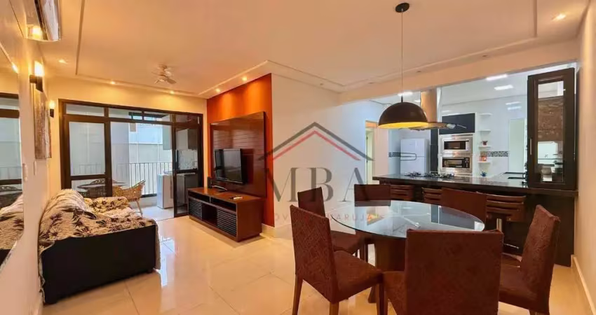 LOCAÇÃO ANUAL - Apartamento REFORMADO com 2 dormitórios para alugar, 100 m² por R$ 4.700/mês - Praia do Tombo - Guarujá/SP