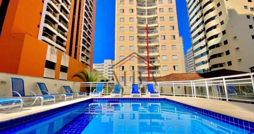 Locação anual - apartamento com 3 dormitórios para alugar, 80 m² por r$ 4.500/mês - praia das pitangueiras - guarujá/sp