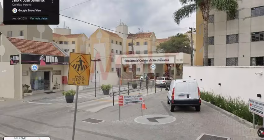 Apartamento para venda em curitiba, cidade industrial, 3 dormitórios, 1 banheiro, 1 vaga