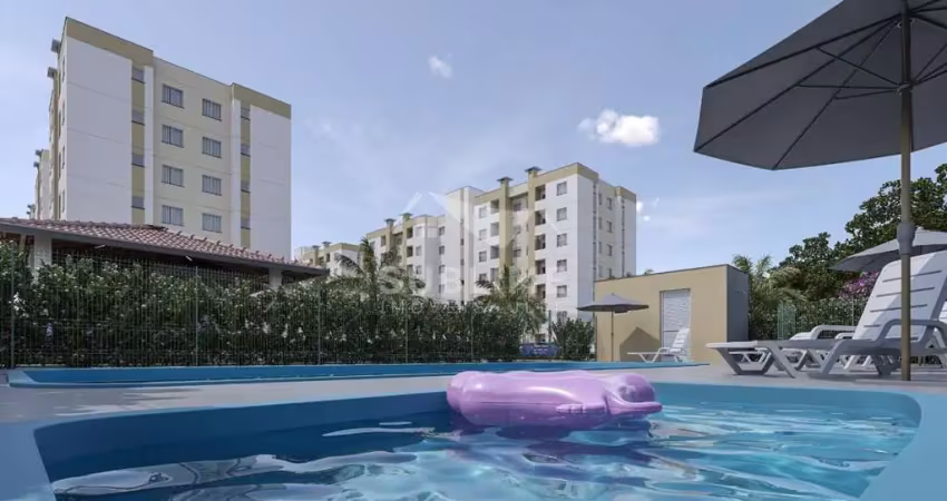 Apartamento com elevador e sacada bairro pirabeiraba