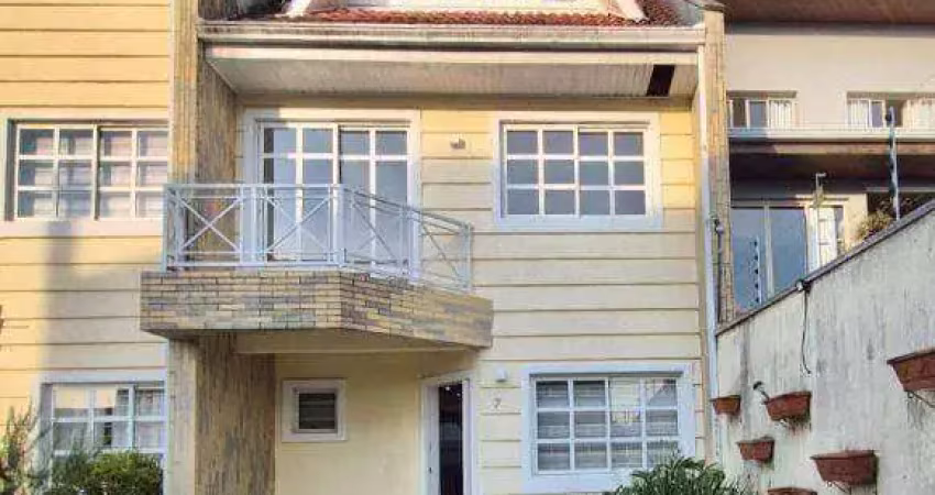 Sobrado com 3 dormitórios para alugar, 139 m² por r$ 5.232,00/mês - champagnat - curitiba/pr