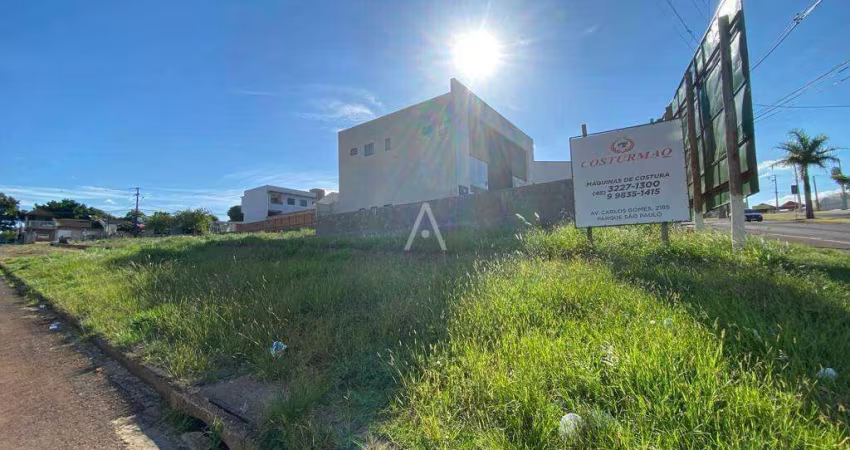 Terreno para locação no Santa Cruz em Cascavel