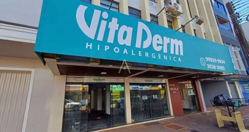 Sala superior para locação no Centro de Cascavel