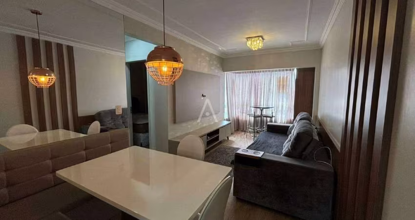 Apartamento mobiliado para locação no Centro em Cascavel