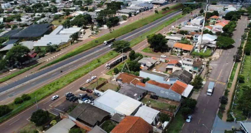Terreno com duas frentes na marginal da br 467 com 559m²