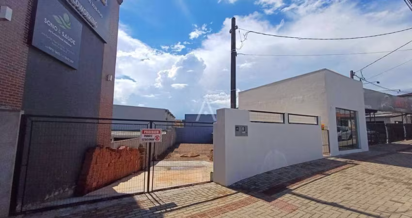 Sala comercial e estacionamento no Centro para locação em Cascavel