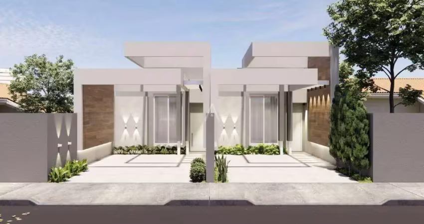 Casa residencial 2 quartos à venda no bairro novo sobradinho em toledo por r$ 370.000,00