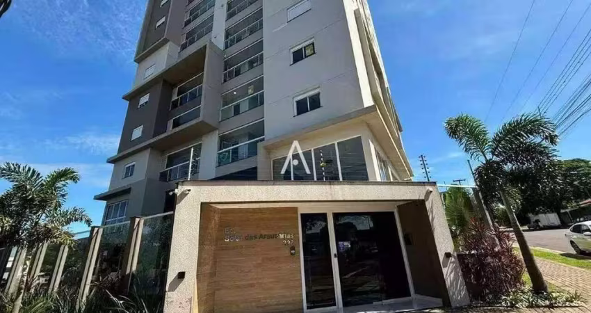 Apartamento à venda com 1 suíte e 2 quartos, localizado no Bairro Alto Alegre, em Cascavel - Pr., por R$ 680.000,00