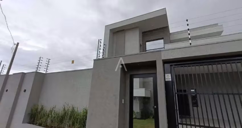 Sobrado de alto padrão à venda, com 3 suítes e 1 quarto, localizado no bairro recanto tropical iii, em cascavel - pr., por r$ 1.750.000,00