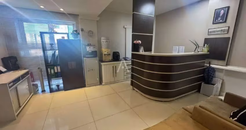 Sala comercial para locação no centro em cascavel no edificio formato