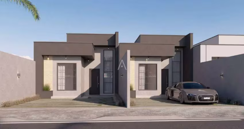 Casa à venda com 1 suíte, 1 quarto e churrasqueira, localizada no bairro paraiso tropicai, em cascavel - pr., por r$ 450.000,00