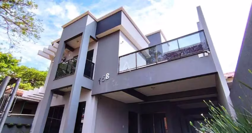 Sobrado 4 quartos para aluguel no bairro jardim coopagro em toledo por r$ 4.000,00