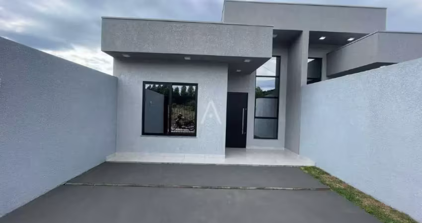 Casa residencial à venda com 1 suíte e 2 quartos no bairro 14 de novembro, cascavel - pr, r$ 420.000,00