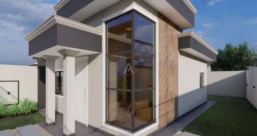 Casa residencial de esquina com 3 quartos sendo 1 suíte à venda no recanto dos passáros em cascavel por r$ 449.000,00
