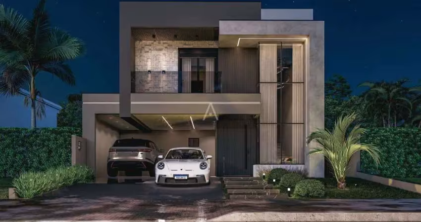 Sobrado à venda com 3 suites no condominio terras alpha, cascavel - pr, r$ 3.000.000,00