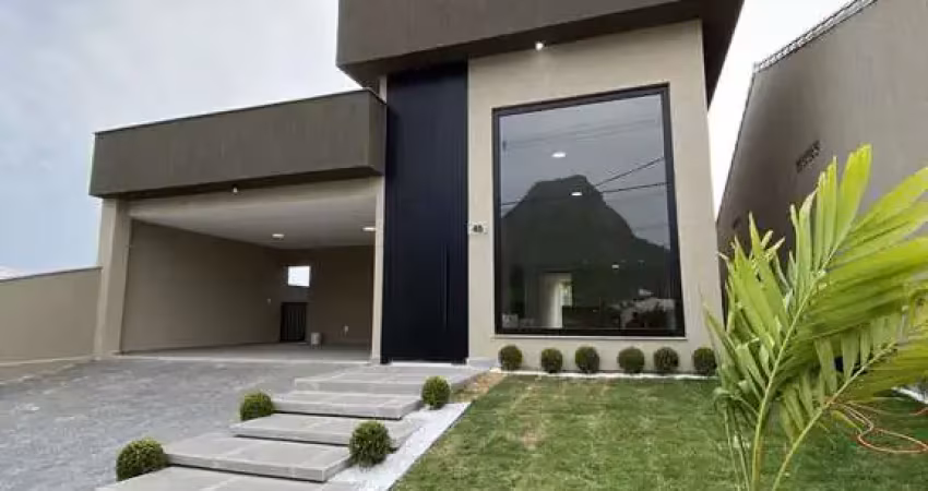 Casa com 3 dormitórios à venda, 372m² por r$ 910.000 - cond. pedra de inoã - mar