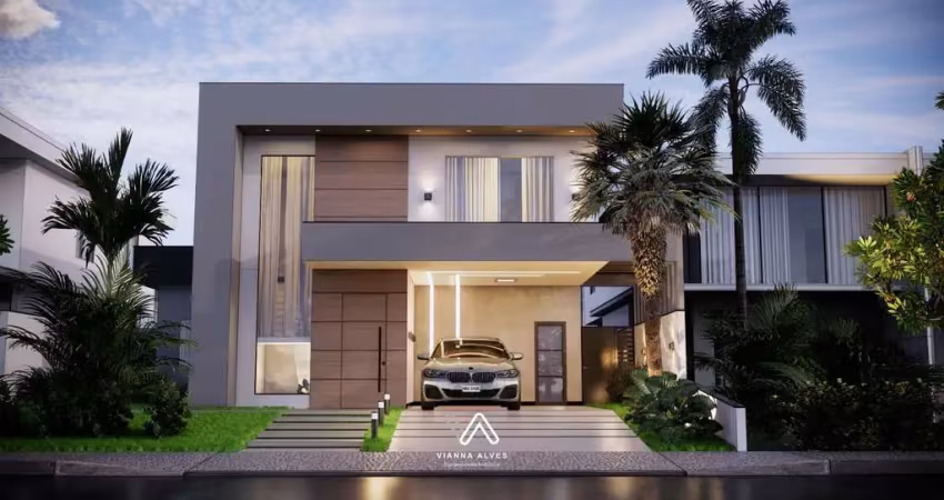 Casa com 3 quartos, 382,06m² por r$ 1.700.000 - cond. landscape (itapeba) - mari