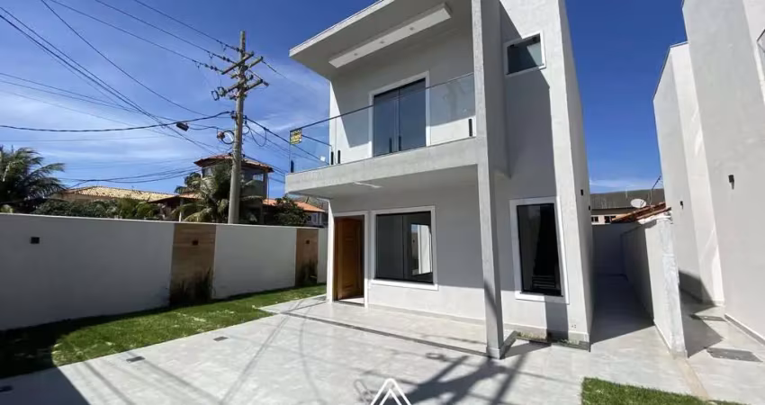 Casa com 3 dormitórios à venda, 105m² por r$ 540.000 - barroco (itaipuaçu) - mar